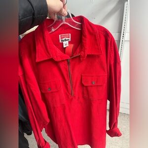 Marlboro Corduroy Vintage Jacket 1/4 Zip